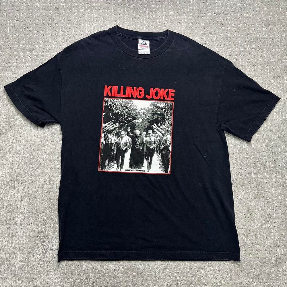 Killing Joke malicious damage Punk band tee